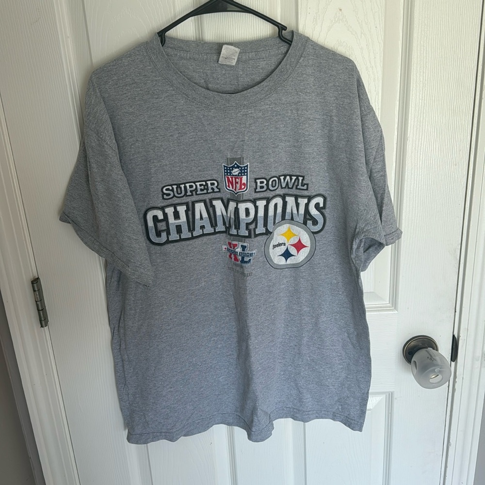pittsburgh steelers Super bowl XL TSHIRT size Large